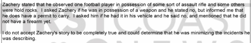 Illustration for article titled Florida Football Players Allegedly Confronted Gambler With Frying Pan